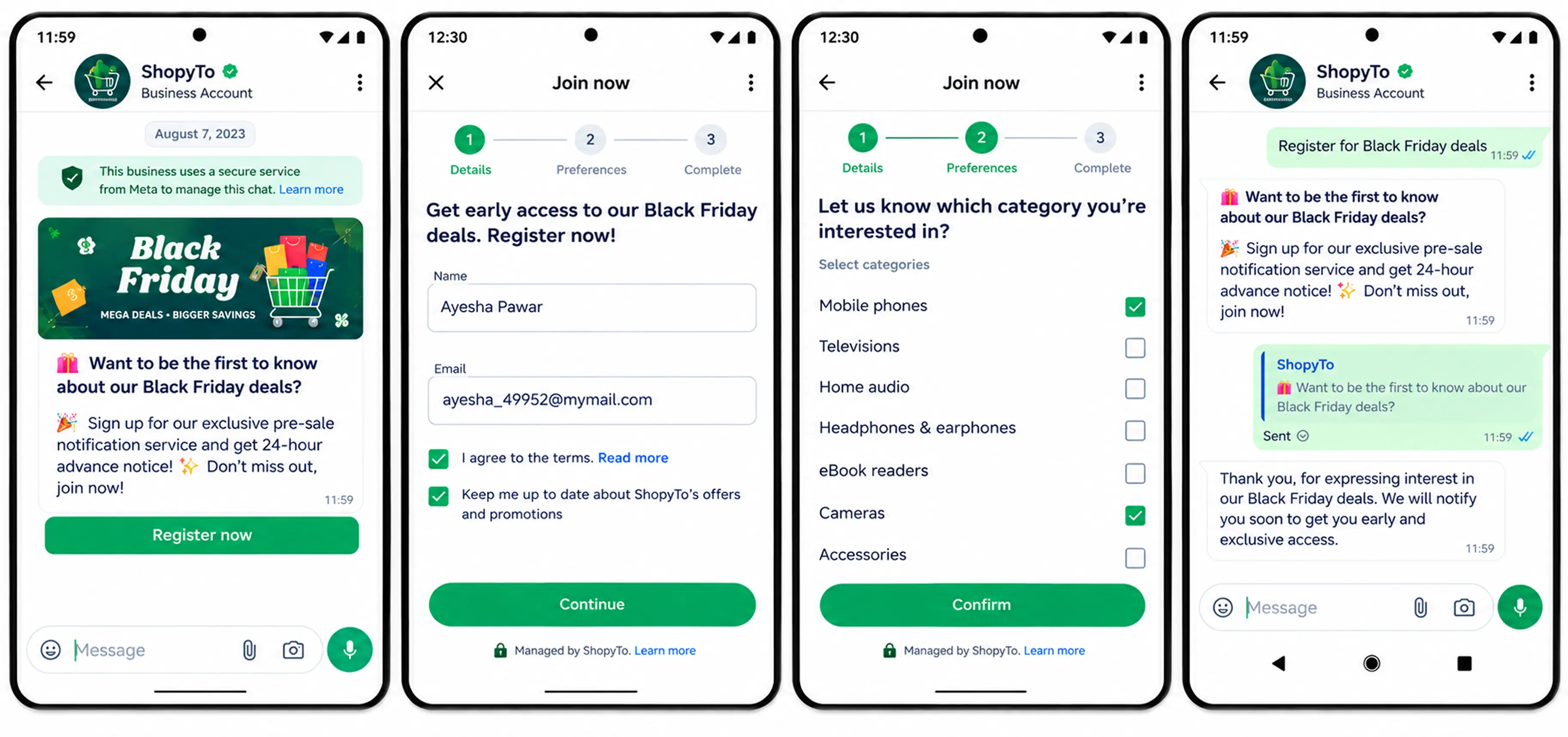 How WhatsApp Forms Work